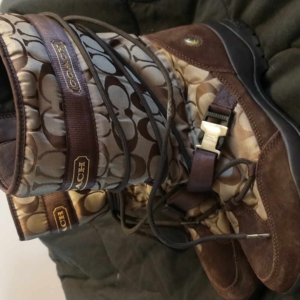 Coach Winter Boots size 10